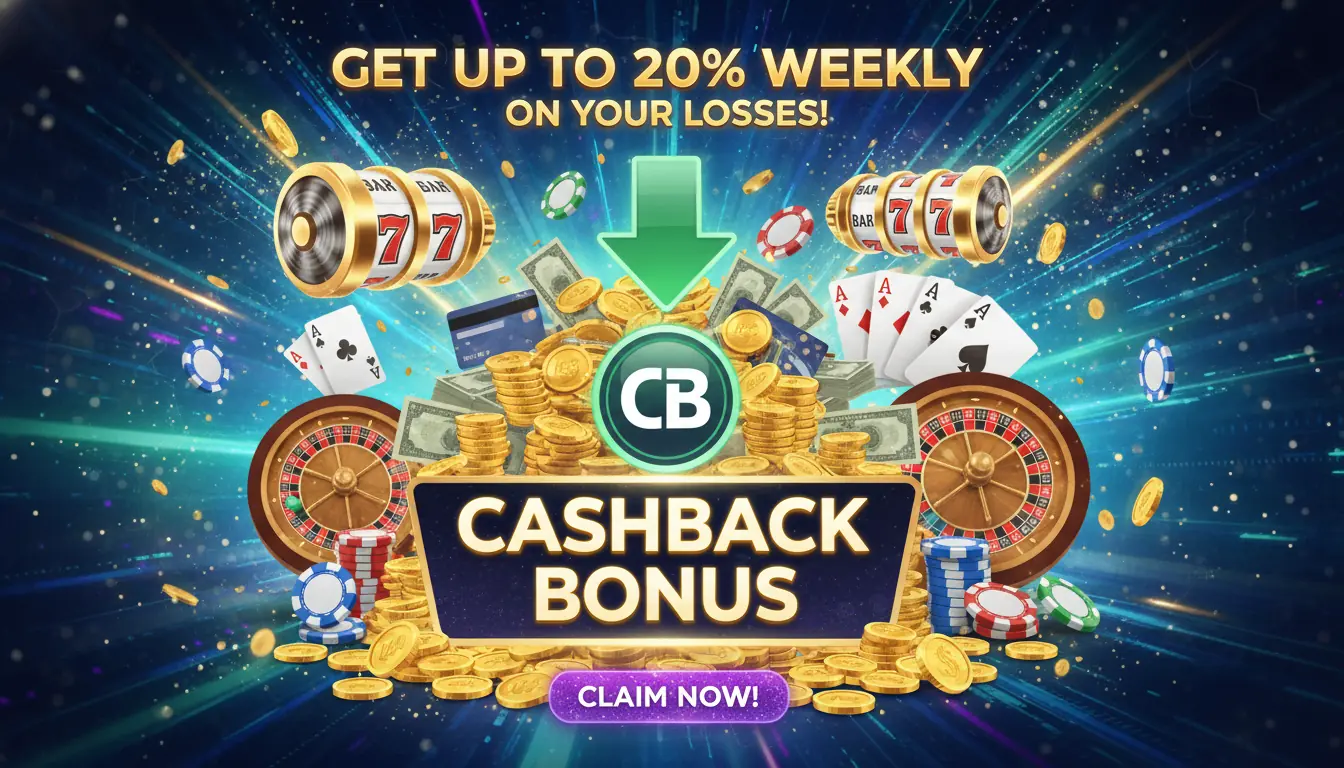 Punt casino cashback bonus
